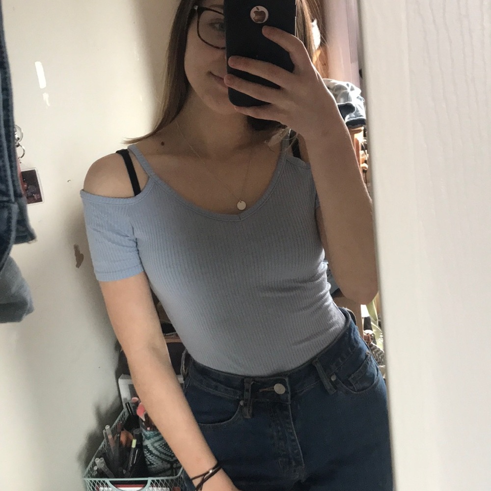 Light Blue Bodysuit